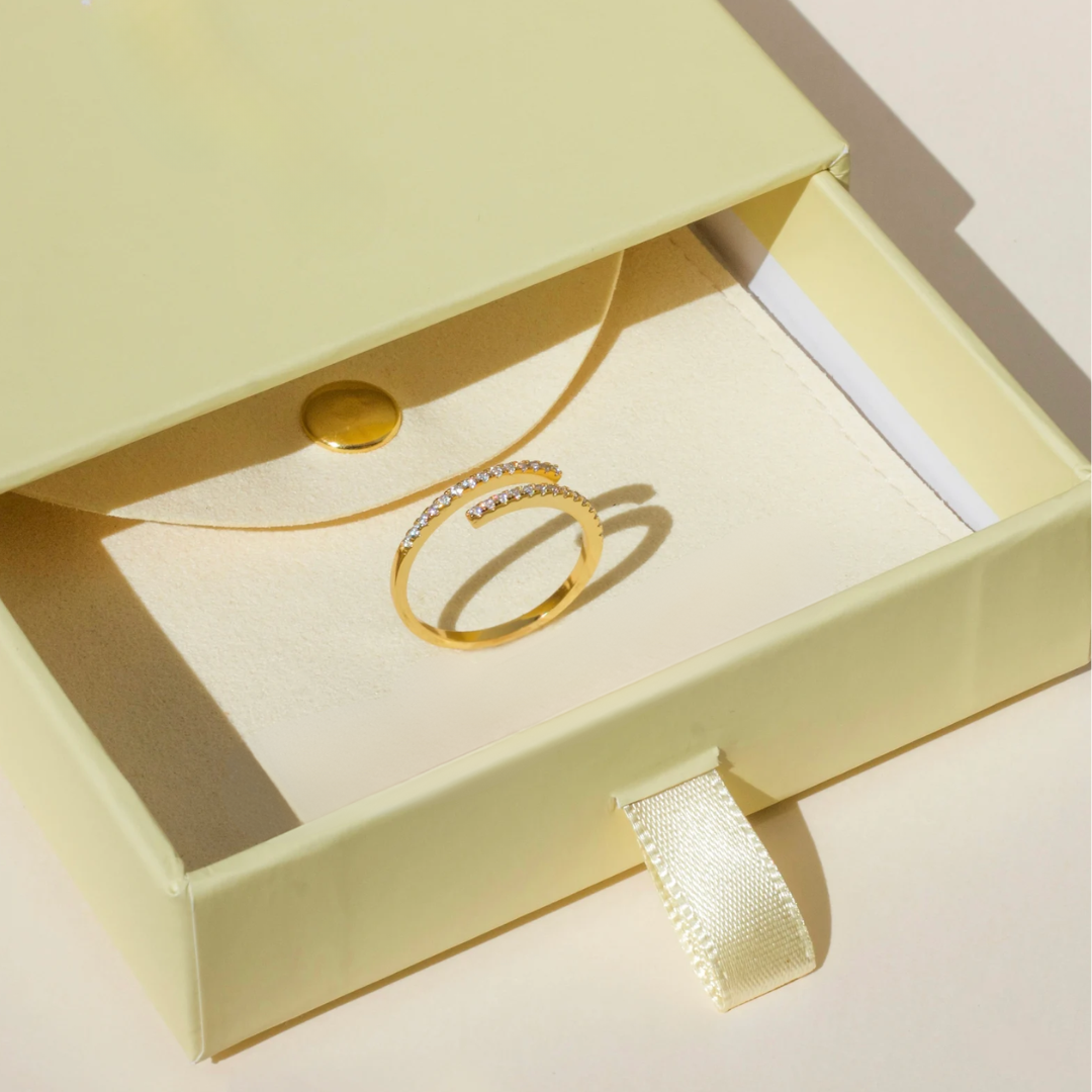 Fashionable Open Ring | Støtt brystkreft