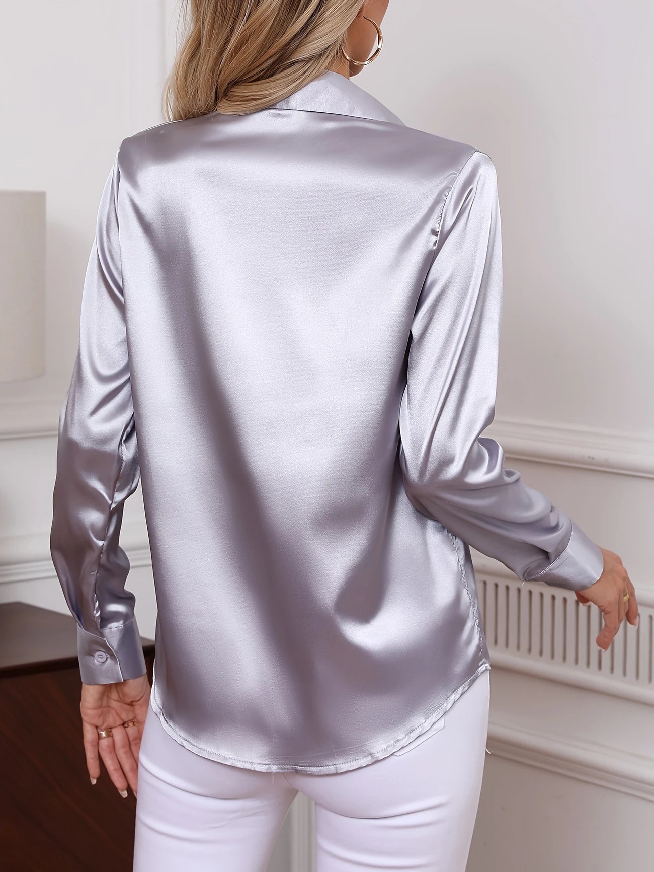 Colette™ - Tidløs polo i sateng
