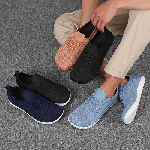 Lyselith | Barefoot joggesko med bred kant
