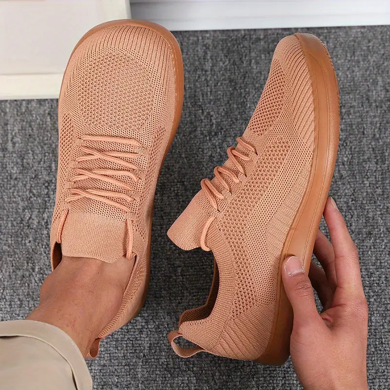 Lyselith | Barefoot joggesko med bred kant
