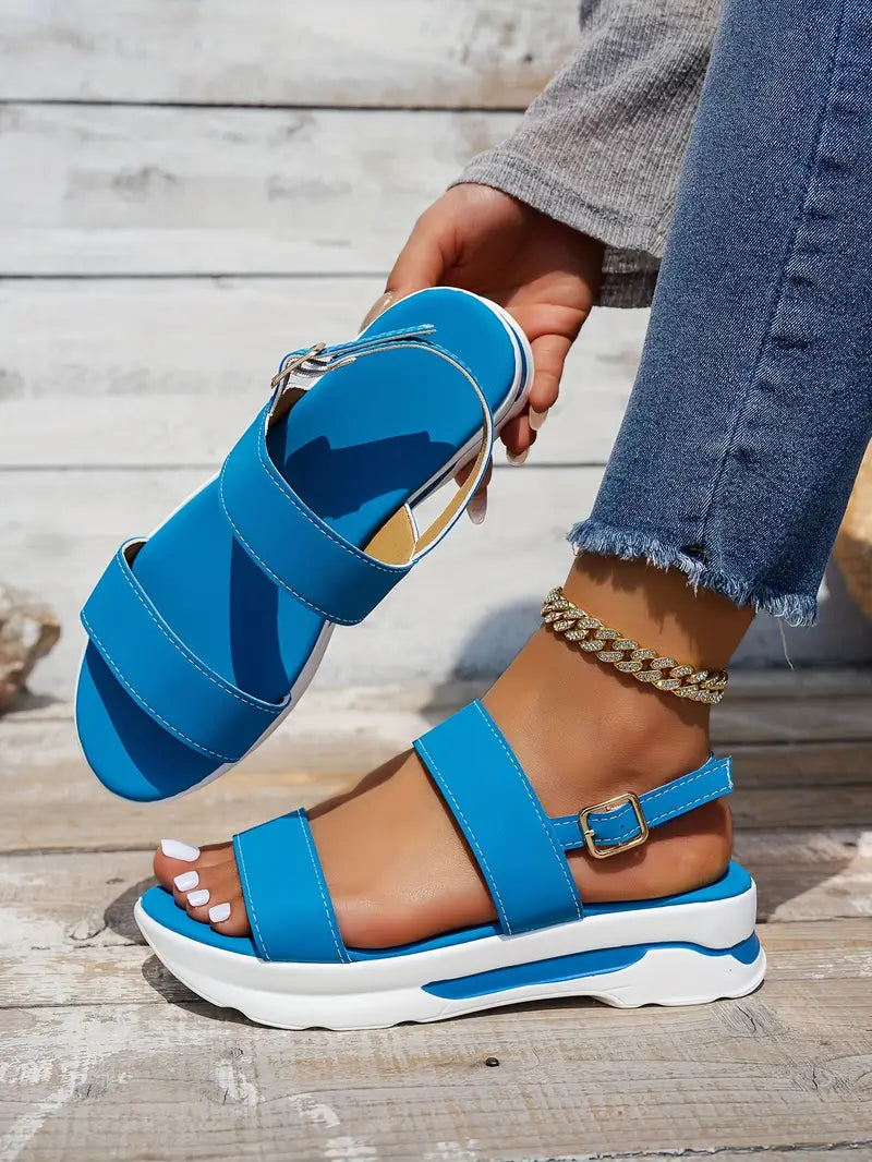 Florenelle | Elegante og komfortable sandaler med tykk såle