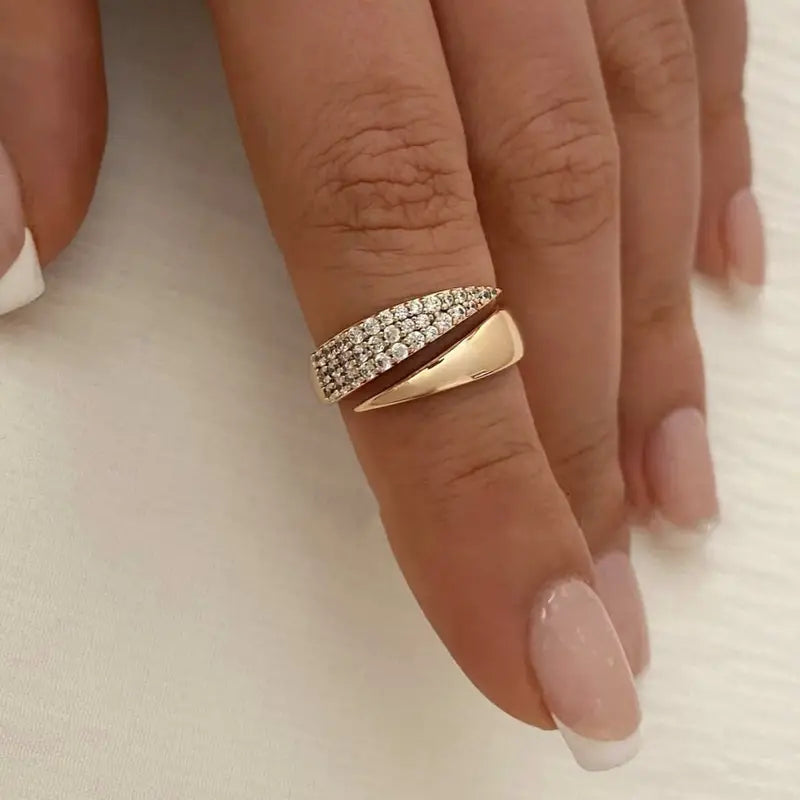 Dazzling Zirconia Ring | Støtt brystkreft