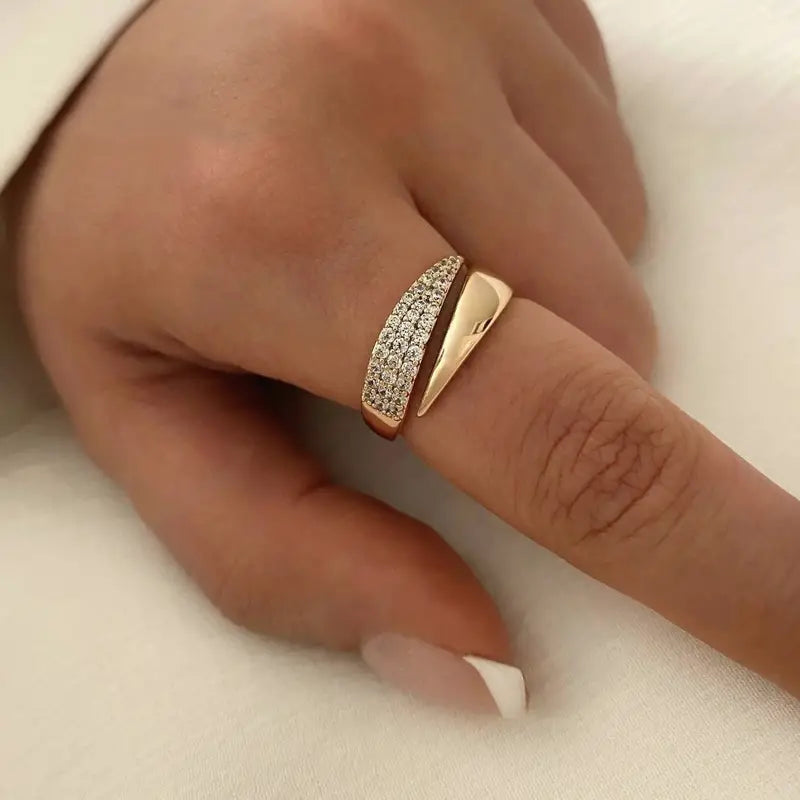 Dazzling Zirconia Ring | Støtt brystkreft