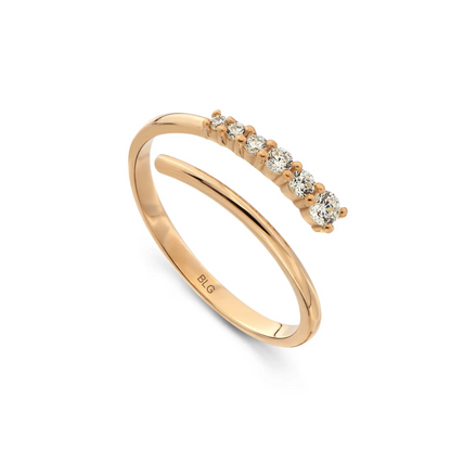 Sleek Open Ring | Støtt brystkreft