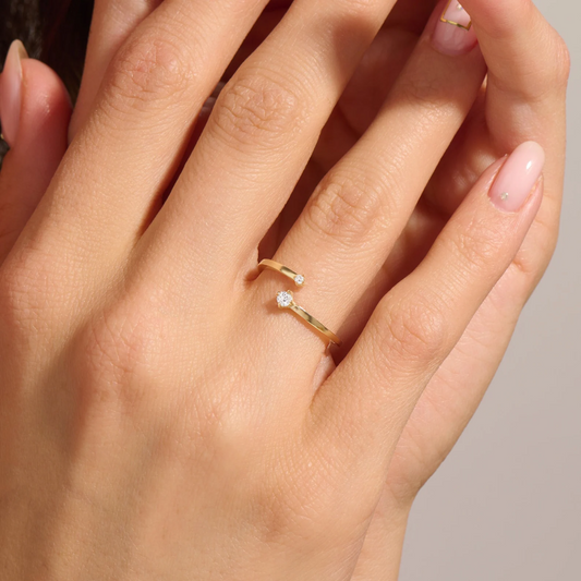 Subtle Sparkle Ring | Støtt brystkreft