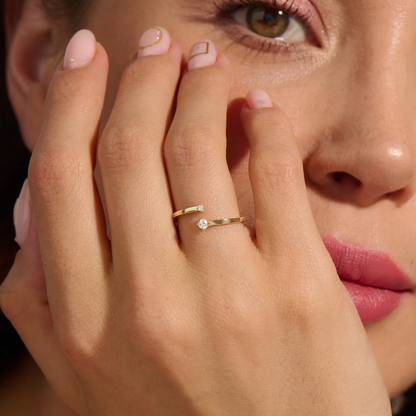 Subtle Sparkle Ring | Støtt brystkreft