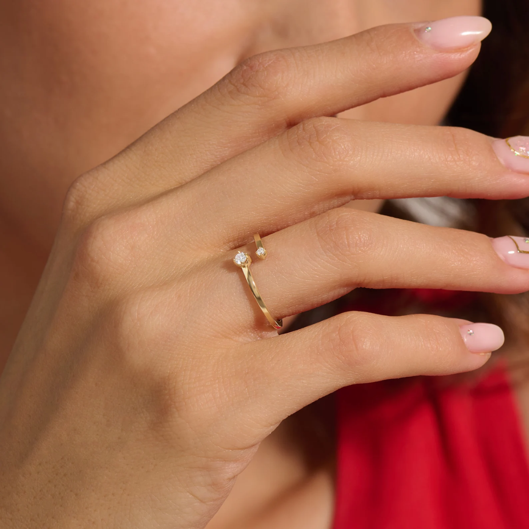 Subtle Sparkle Ring | Støtt brystkreft