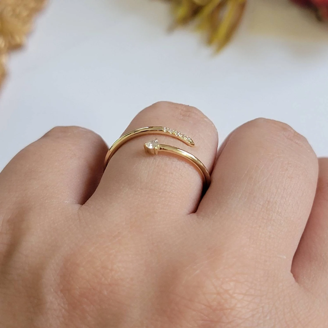 Trendy Gap Ring |  Støtt brystkreft