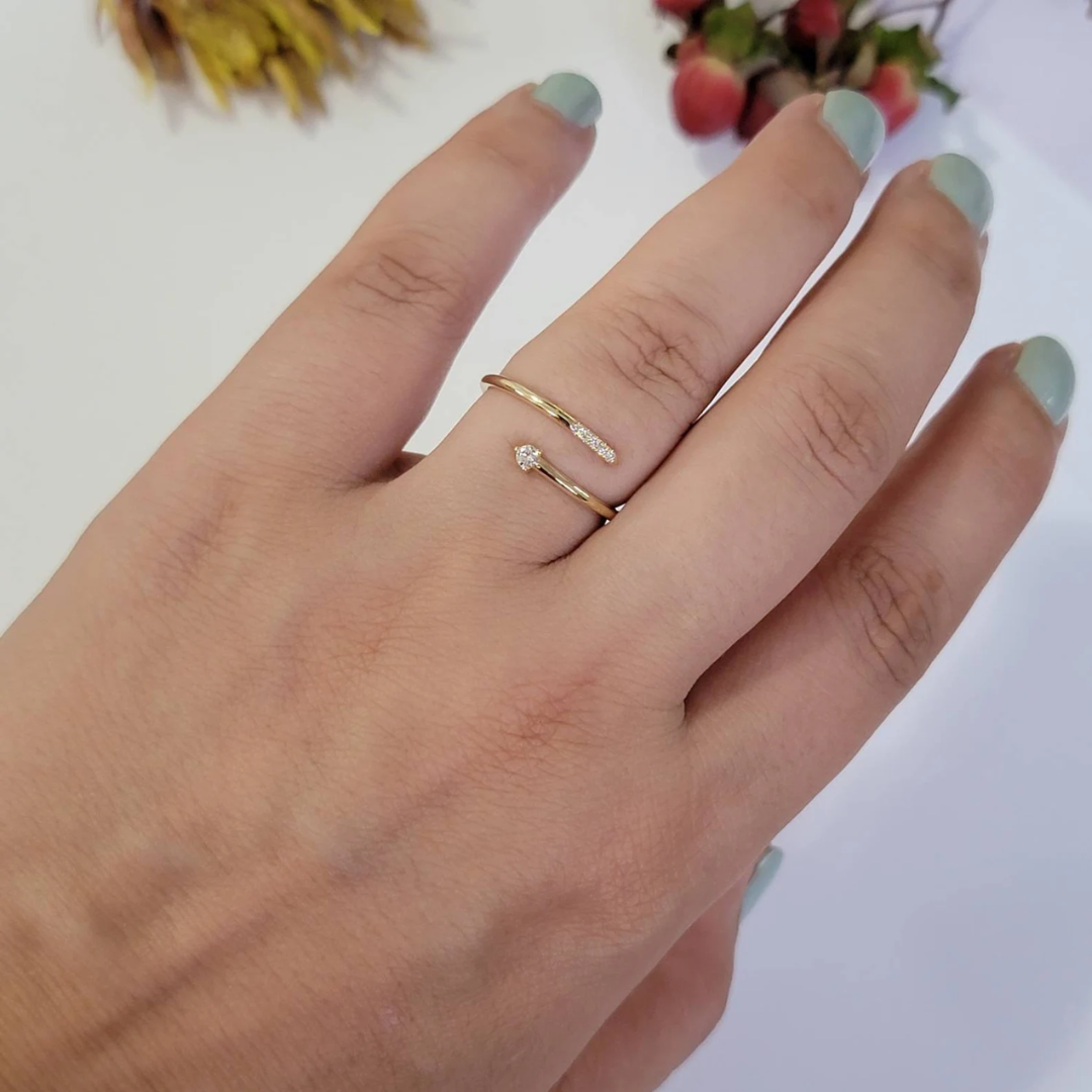 Trendy Gap Ring |  Støtt brystkreft