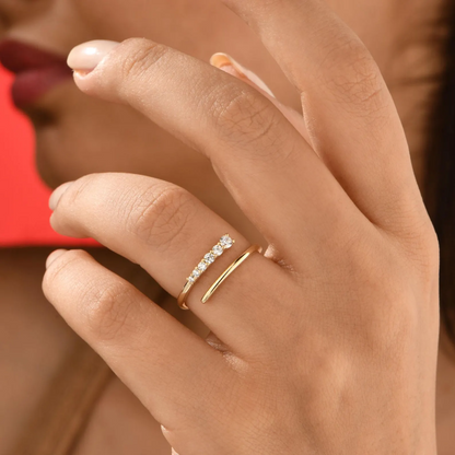 Sleek Open Ring | Støtt brystkreft