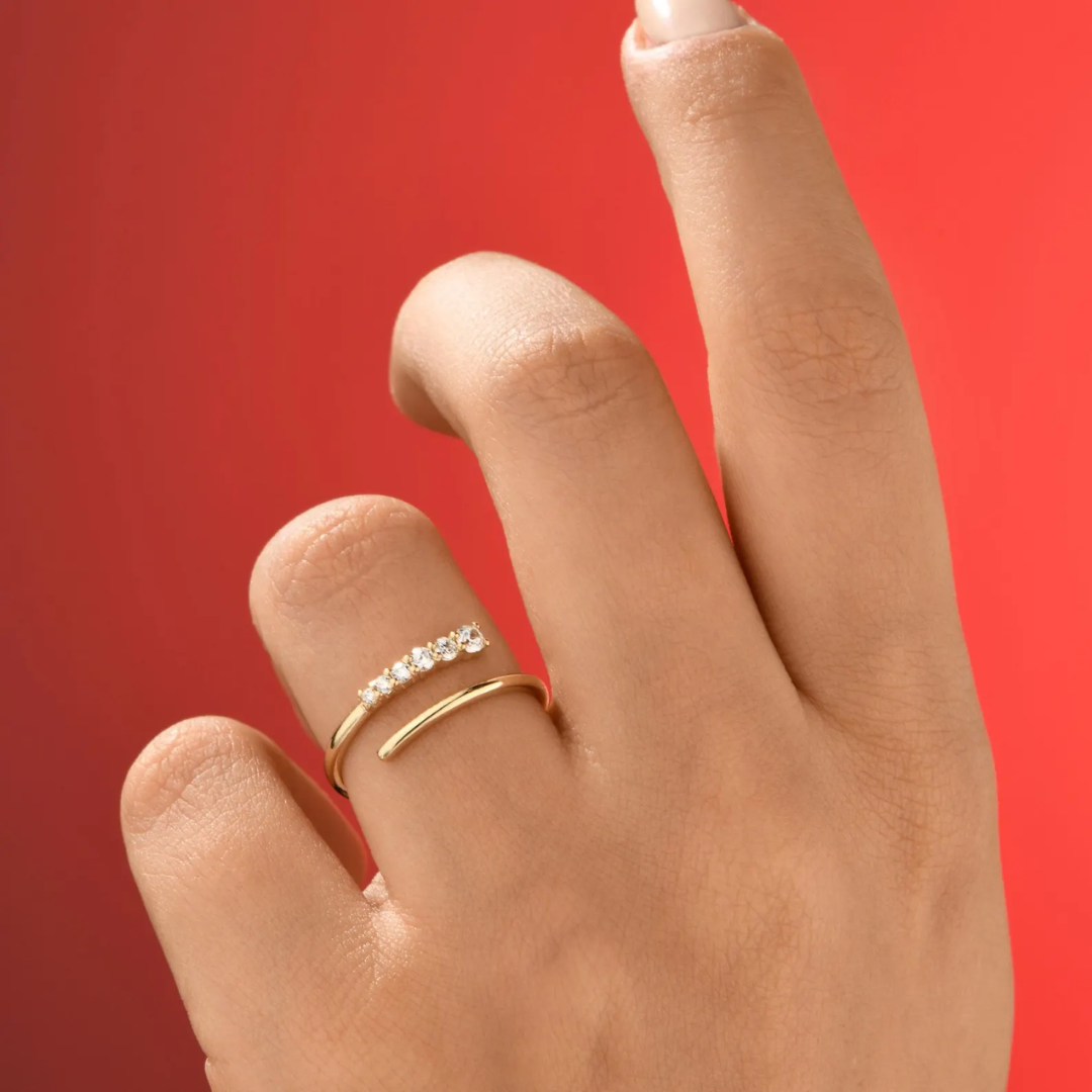 Sleek Open Ring | Støtt brystkreft