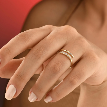 Sleek Open Ring | Støtt brystkreft