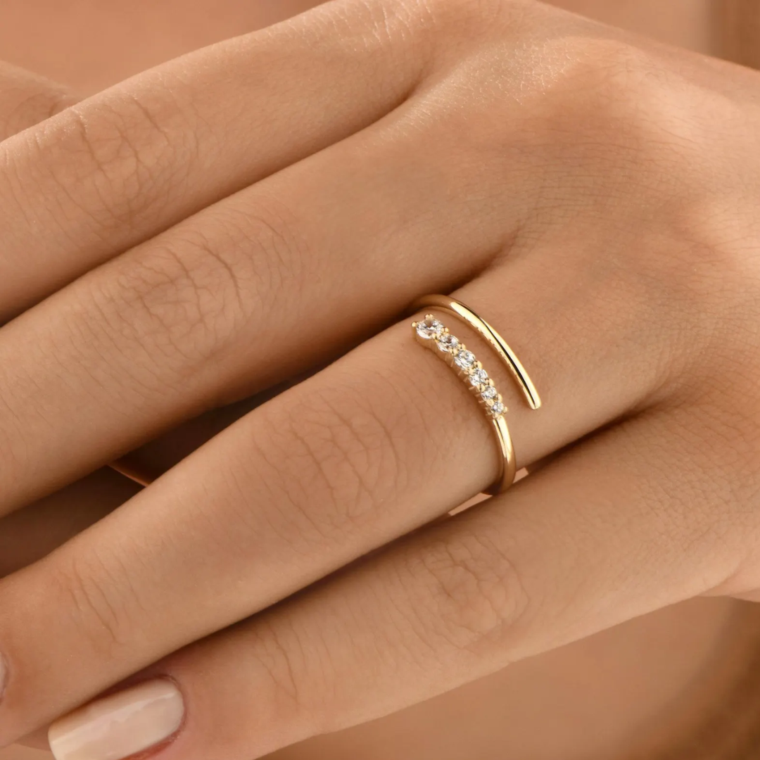 Sleek Open Ring | Støtt brystkreft