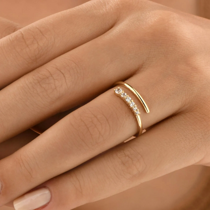 Sleek Open Ring | Støtt brystkreft