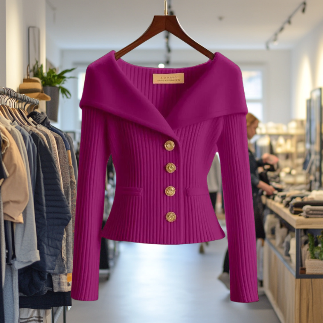 Else™ - Elegant strikket topp