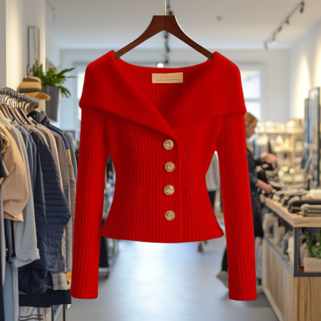 Else™ - Elegant strikket topp