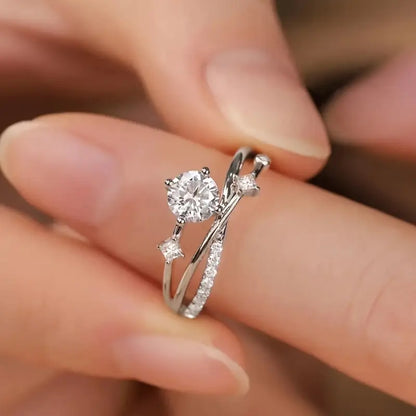 Eternity Stoned Ring | Støtt brystkreft