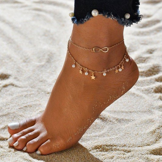 Infinite Glow Anklet | Støtt brystkreft
