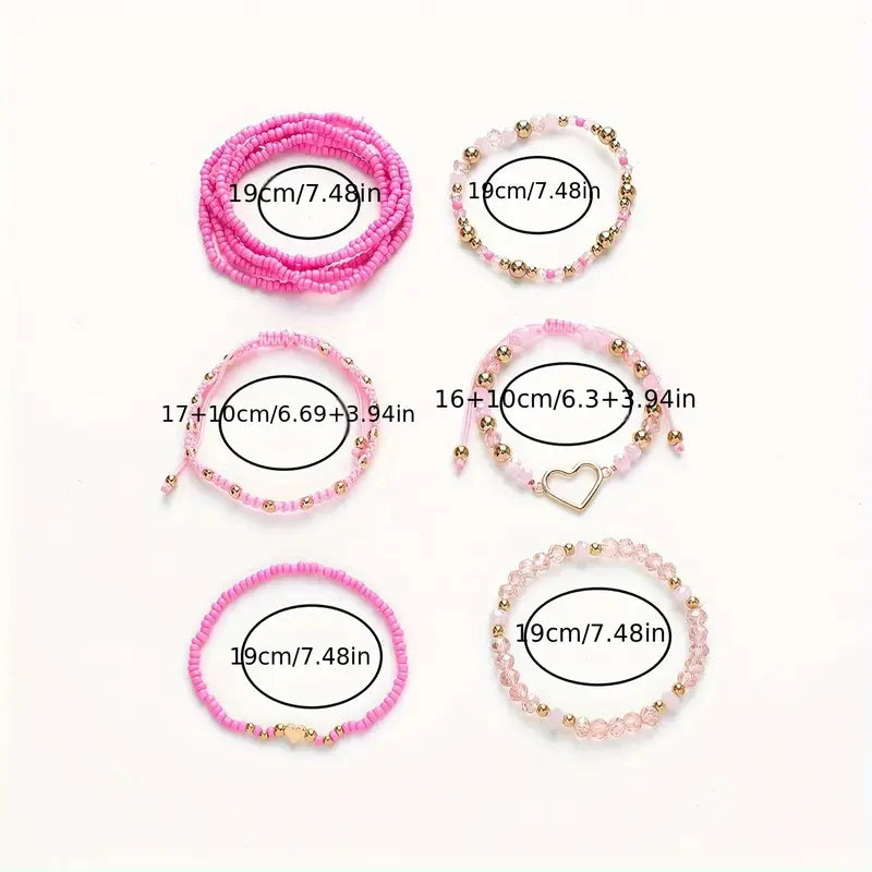 Layered Love Bracelet | Støtt brystkreft