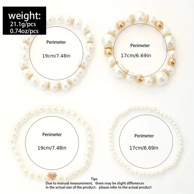 Sereni Pearl Bracelet | Støtt brystkreft