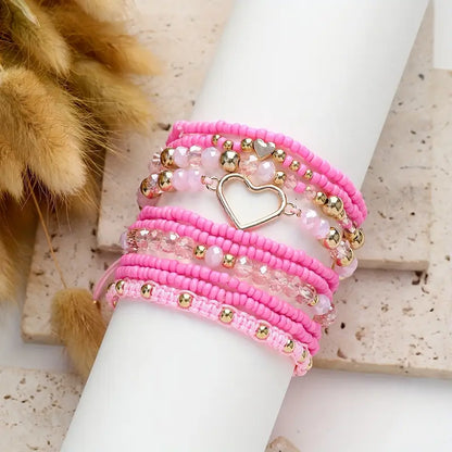 Layered Love Bracelet | Støtt brystkreft