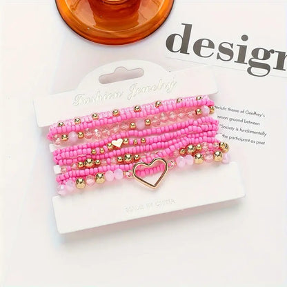 Layered Love Bracelet | Støtt brystkreft