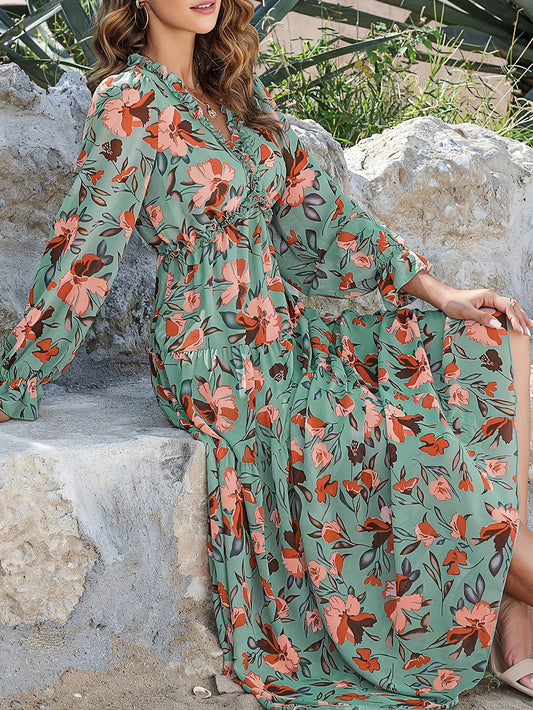 Maëlle™ - Elegant V-hals Maxi