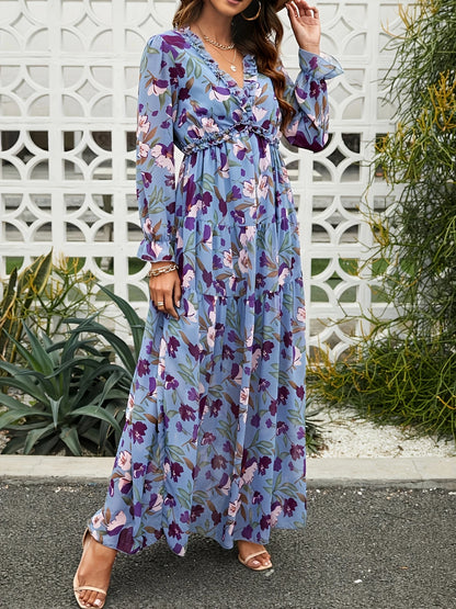 Maëlle™ - Elegant V-hals Maxi