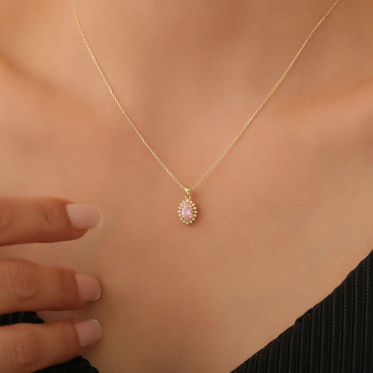 Romantic Gold Necklace | Støtt brystkreft