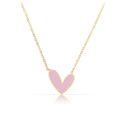 Sweetheart Pendant Necklace | Støtt brystkreft