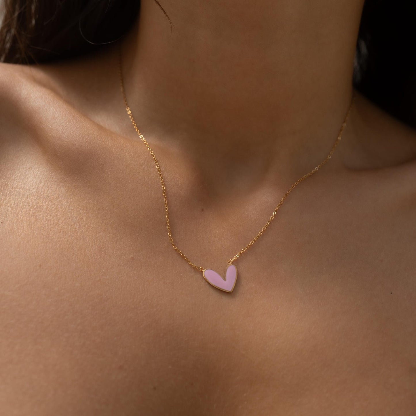 Sweetheart Pendant Necklace | Støtt brystkreft