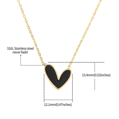 Sweetheart Pendant Necklace | Støtt brystkreft