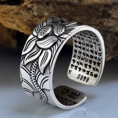 Tranquil Lotus Ring | Støtt brystkreft
