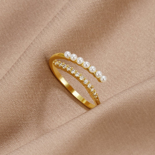 Spark & Pearl Ring | Støtt brystkreft