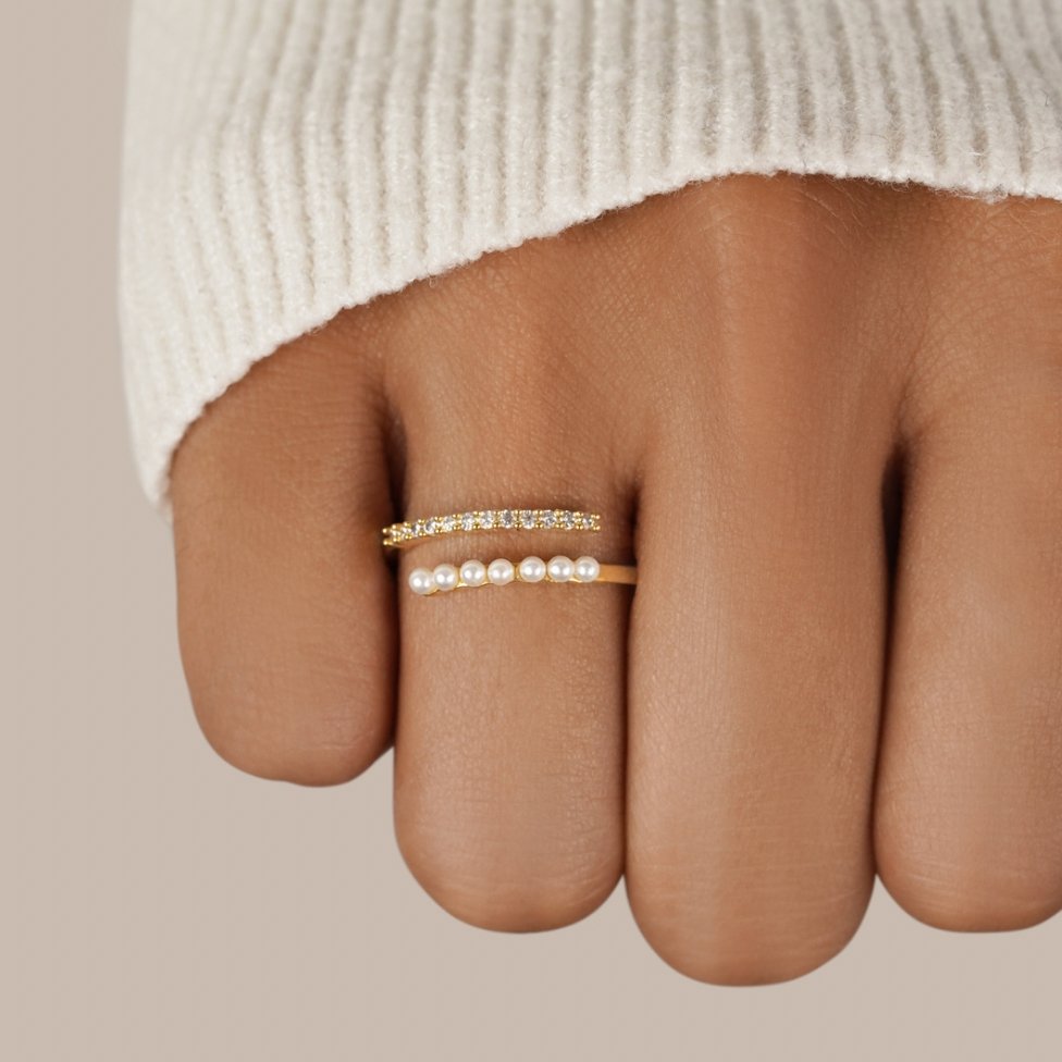 Spark & Pearl Ring | Støtt brystkreft