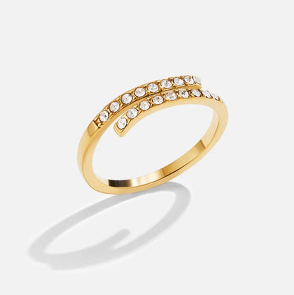 Crystalline Embrace Ring | Støtt brystkreft