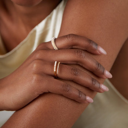 Spark & Pearl Ring | Støtt brystkreft