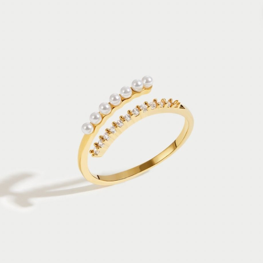 Spark & Pearl Ring | Støtt brystkreft