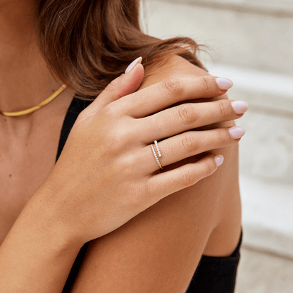 Spark & Pearl Ring | Støtt brystkreft