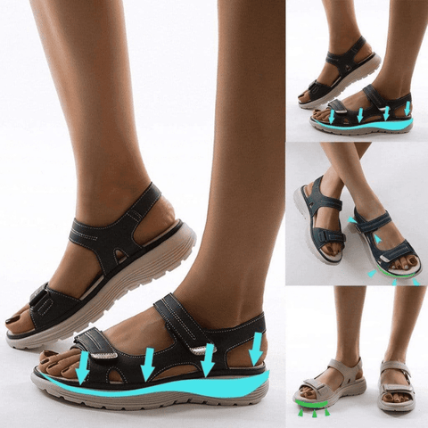 Markie™ - Premium sandaler i skinn