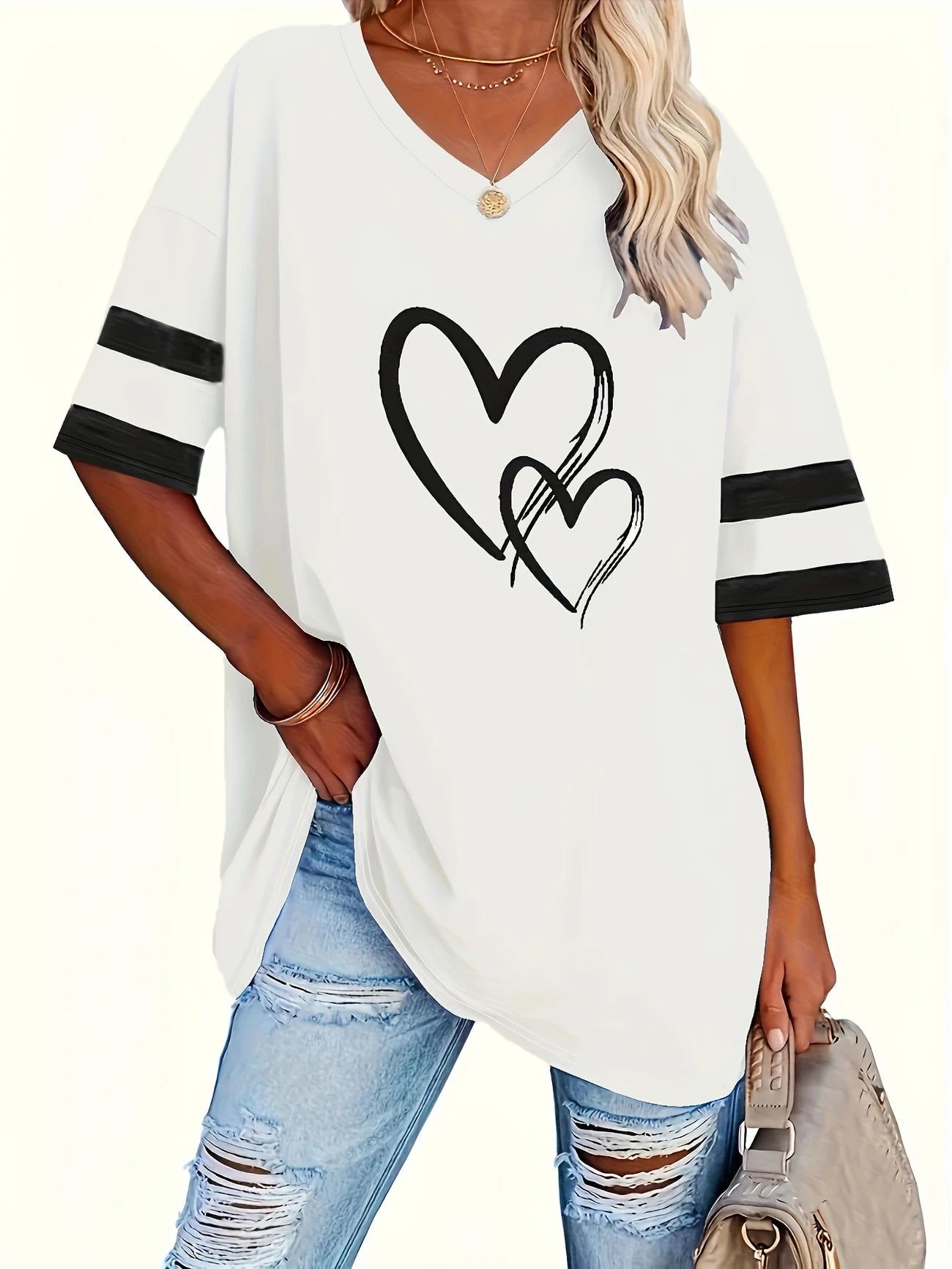Oversized Love Shirt | Støtt brystkreft