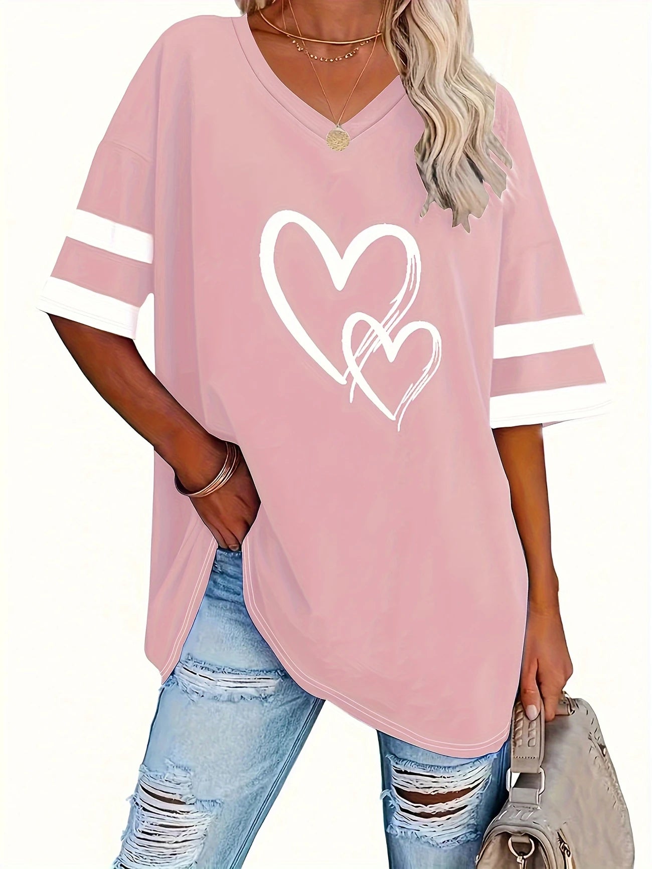 Oversized Love Shirt | Støtt brystkreft