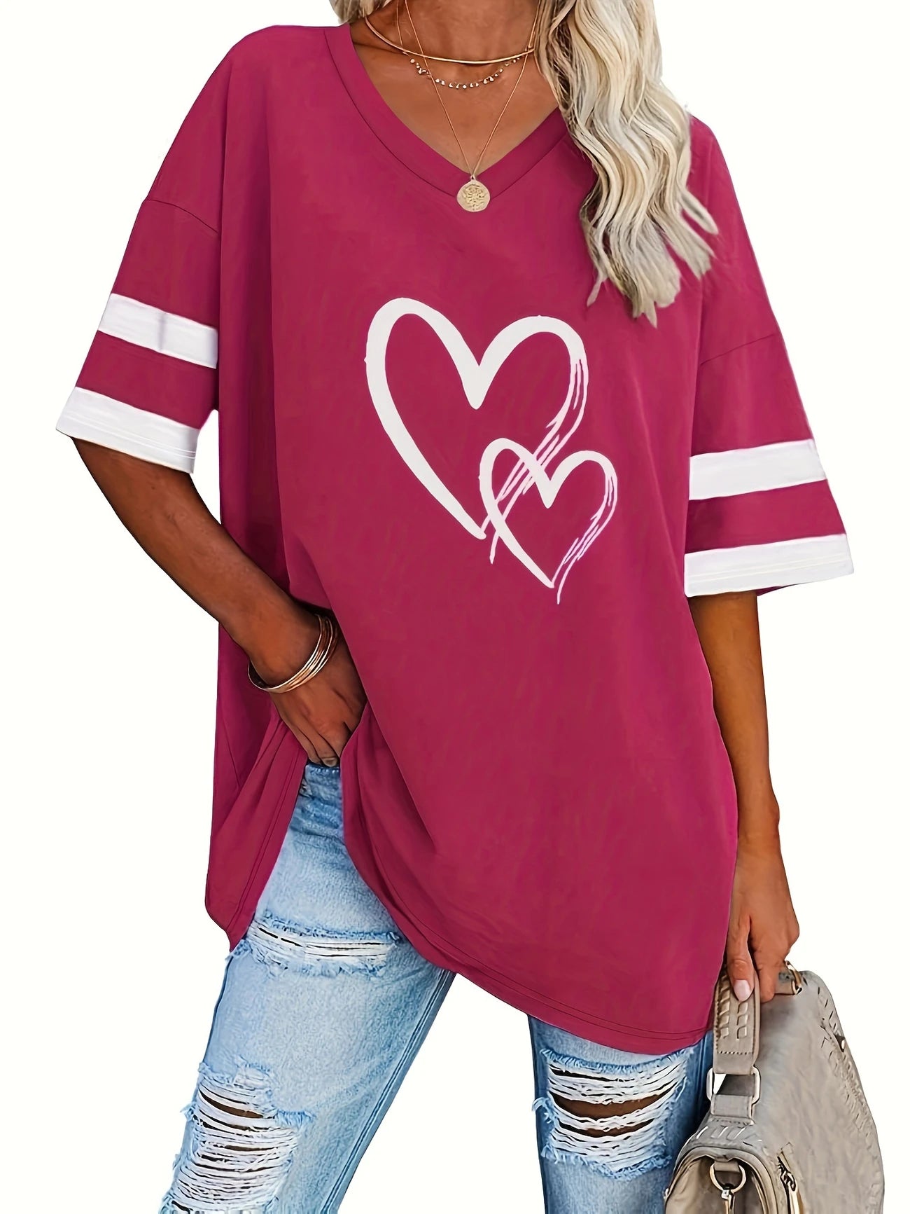 Oversized Love Shirt | Støtt brystkreft