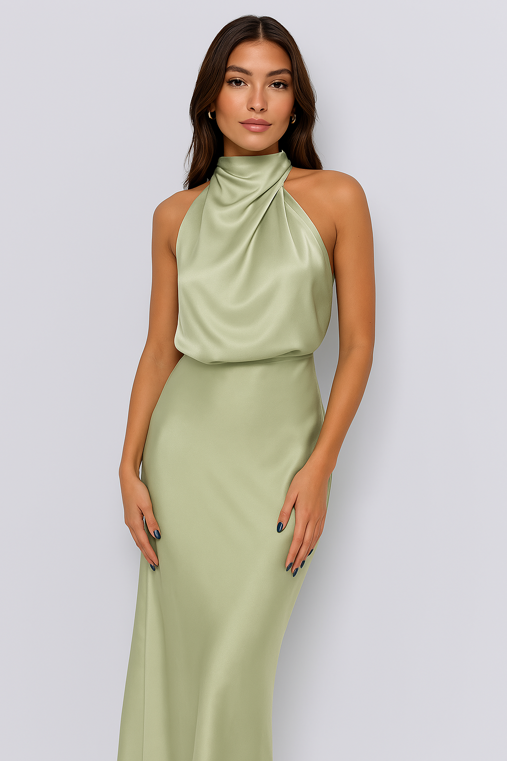 Rhea™ - Grace-kjole i sateng