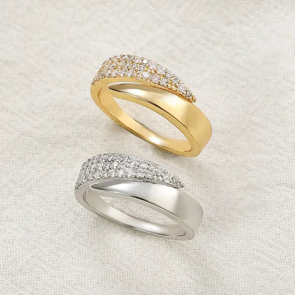 Dazzling Zirconia Ring | Støtt brystkreft