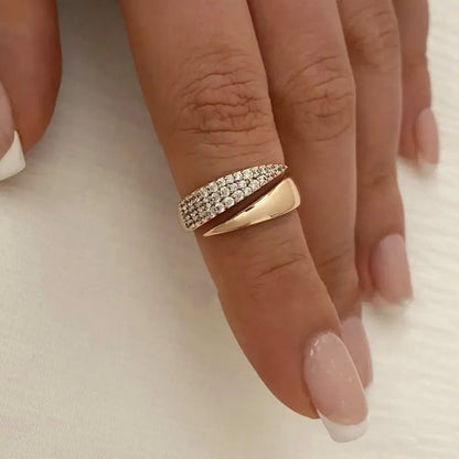 Dazzling Zirconia Ring | Støtt brystkreft