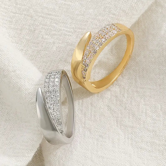 Dazzling Zirconia Ring | Støtt brystkreft
